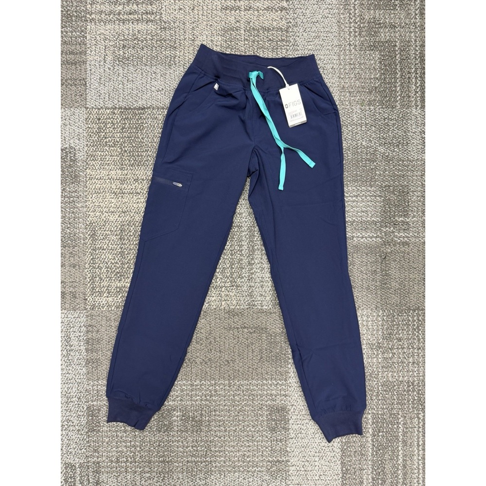 Figs Womens XXS Navy Blue lined zamora jogger